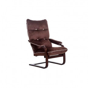 Кресло Пневмо Орех/ткань Невада Шоколад в Тюмени - mebel-tymen.ru | фото