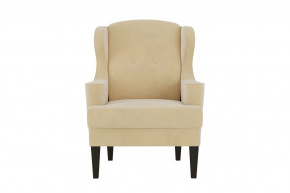 Кресло Элегия 019 Велюр Луна 05 беж в Тюмени - mebel-tymen.ru | фото