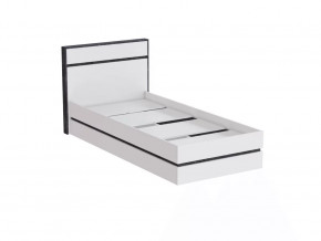 Кровать 0,9 м. МС Аркон Белый/Бетон Темный в Тюмени - mebel-tymen.ru | фото