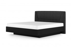 Кровать-11 с ПМ "Марсель" Чёрный/ткань Fenix black в Тюмени - mebel-tymen.ru | фото