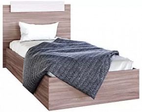 Кровать 1200 х 2000 "Эко" Ясень шимо темный/Ясень шимо светлый в Тюмени - mebel-tymen.ru | фото