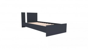 Кровать 1200 х 2000  "Юниор-4" Антрацит/Дуб Ирландский в Тюмени - mebel-tymen.ru | фото