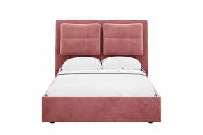 Кровать 1400 Ester 311 Велюр Ультра коралл в Тюмени - mebel-tymen.ru | фото