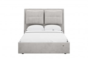 Кровать 1400 Ester 311 Велюр Ультра Смог в Тюмени - mebel-tymen.ru | фото