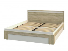 Кровать 1400 с подъемным механизмом Эдем-1 Секция-20 Дуб сонома/Белый жемчуг в Тюмени - mebel-tymen.ru | фото