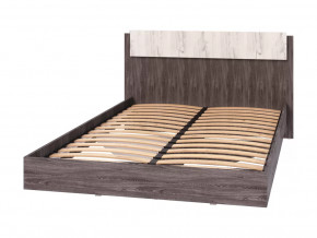 Кровать 1600 1С с основанием Милана Секция-18 Ясень анкор/Дуб эльза в Тюмени - mebel-tymen.ru | фото