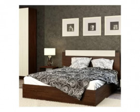 Кровать 1600 х 2000 мм "Эко" Венге/Сосна Лоредо в Тюмени - mebel-tymen.ru | фото