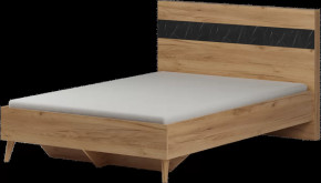 Кровать 1600 мм с фанерным кроватным основанием "Ольга 4" Дуб золотистый/ Креатель в Тюмени - mebel-tymen.ru | фото