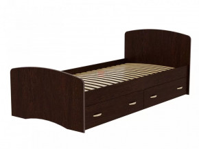 Кровать-6 одинарная с 2-мя ящиками 900*2000 без основания  ЛДСП (Фант) Млечный дуб в Тюмени - mebel-tymen.ru | фото