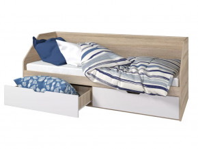 Кровать 800 2 ящика Анталия Белый в Тюмени - mebel-tymen.ru | фото