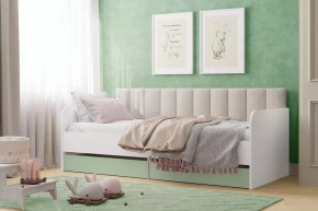 Кровать 900 Банни НМ 041.38 Макарун с мягкой спинкой Бали модель 314 в Тюмени - mebel-tymen.ru | фото