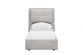 Кровать 900 Ester 311 Велюр Ультра Смог в Тюмени - mebel-tymen.ru | фото