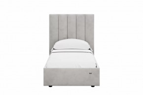 Кровать 900 Ingrid 312 Велюр Ультра Смог в Тюмени - mebel-tymen.ru | фото