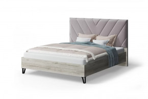 Кровать Аделия с мягким изголовьем, 1200*2000 мм, пепельная роза в Тюмени - mebel-tymen.ru | фото