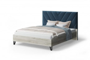 Кровать Аделия с мягким изголовьем, 1200*2000 мм, синий в Тюмени - mebel-tymen.ru | фото