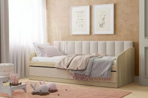 Кровать Акварель НМ 041.50-01 с мягкой спинкой Бали модель 314 в Тюмени - mebel-tymen.ru | фото