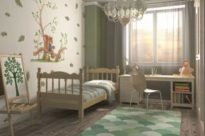 Кровать Алёнка Сосна в Тюмени - mebel-tymen.ru | фото