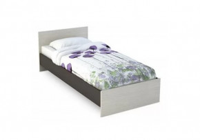 Кровать Басса КР 555 Венге/Дуб белфорт (с ортопедическим основанием) в Тюмени - mebel-tymen.ru | фото