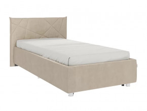 Кровать Бест 90х200 см капучино (велюр) в Тюмени - mebel-tymen.ru | фото