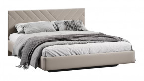 Кровать без ПМ «Кевия» Тип 1 (без подъемного механизма) Велюр Confetti Smoke в Тюмени - mebel-tymen.ru | фото