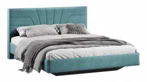 Кровать без ПМ «Пандора» Тип 1 (без подъемного механизма) Микровелюр Wellmart Indigo в Тюмени - mebel-tymen.ru | фото