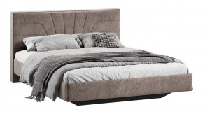 Кровать без ПМ «Пандора» Тип 1 (без подъемного механизма) Микровелюр Wellmart Latte в Тюмени - mebel-tymen.ru | фото