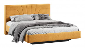 Кровать без ПМ «Пандора» Тип 1 (без подъемного механизма) Микровелюр Wellmart Yellow в Тюмени - mebel-tymen.ru | фото