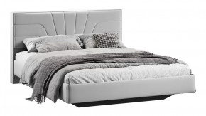 Кровать без ПМ «Пандора» Тип 1 (без подъемного механизма) Велюр Confetti Silver в Тюмени - mebel-tymen.ru | фото