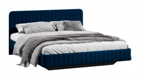 Кровать без ПМ «Шелли» Тип 1 (без подъемного механизма) Велюр Confetti Blue в Тюмени - mebel-tymen.ru | фото