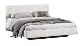 Кровать без ПМ «Шелли» Тип 1 (без подъемного механизма) Велюр светлый в Тюмени - mebel-tymen.ru | фото