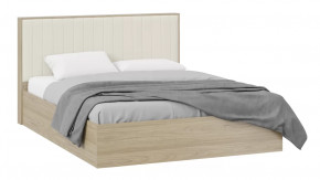 Кровать без ПМ «Сэнди» Тип 2 (без подъемного механизма) Вяз благородный, Велюр Бежевый в Тюмени - mebel-tymen.ru | фото