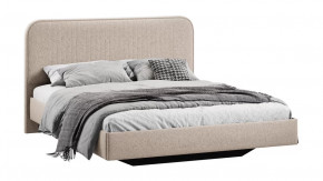 Кровать без ПМ «Тиффани» Тип 1 (без подъемного механизма) Микровелюр Jercy Cream в Тюмени - mebel-tymen.ru | фото