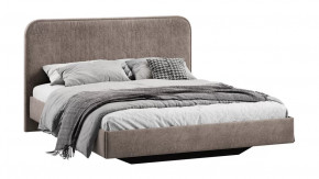 Кровать без ПМ «Тиффани» Тип 1 (без подъемного механизма) Микровелюр Wellmart Latte в Тюмени - mebel-tymen.ru | фото