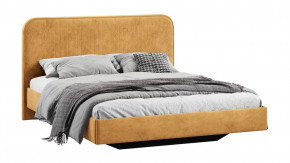 Кровать без ПМ «Тиффани» Тип 1 (без подъемного механизма) Микровелюр Wellmart Yellow в Тюмени - mebel-tymen.ru | фото
