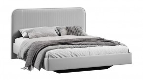 Кровать без ПМ «Тиффани» Тип 1 (без подъемного механизма) Велюр Confetti Silver в Тюмени - mebel-tymen.ru | фото