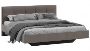 Кровать без ПМ «Элис» Тип 1 (без подъемного механизма) Велюр Мокко в Тюмени - mebel-tymen.ru | фото