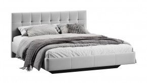 Кровать без ПМ «Эмма» Тип 1 (без подъемного механизма) Велюр Confetti Silver в Тюмени - mebel-tymen.ru | фото
