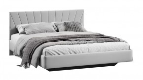 Кровать без ПМ «Эвори» Тип 1 (без подъемного механизма) Велюр Confetti Silver в Тюмени - mebel-tymen.ru | фото