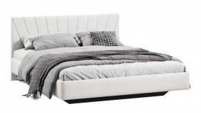 Кровать без ПМ «Эвори» Тип 1 (без подъемного механизма) Велюр светлый в Тюмени - mebel-tymen.ru | фото