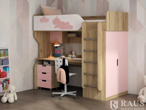 Кровать-чердак 900х2000 "New" Софт МДФ ДН-83 в Тюмени - mebel-tymen.ru | фото