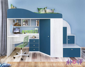 Кровать-чердак Кадет-1 Ярофф в Тюмени - mebel-tymen.ru | фото