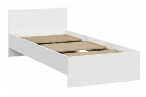 Кровать  Денвер 0,9х2,0 SAFE Белый в Тюмени - mebel-tymen.ru | фото