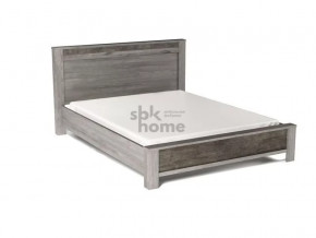 Кровать Денвер Люкс, 1600*2000 мм, риббек серый (без основания) в Тюмени - mebel-tymen.ru | фото