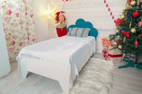 Кровать детская Облако Белый/Голубой в Тюмени - mebel-tymen.ru | фото