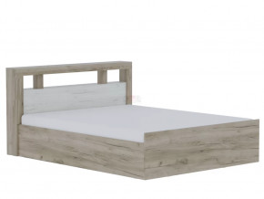 Кровать двойная 1200 "Ольга 19" дуб крафт серый/дуб крафт белый в Тюмени - mebel-tymen.ru | фото