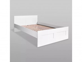 Кровать двойная 140х200 Сириус белая в Тюмени - mebel-tymen.ru | фото
