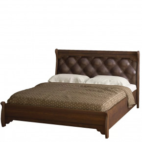 Кровать двойная 1600 с НИЗКОЙ спинкой Флоренция №678 в Тюмени - mebel-tymen.ru | фото