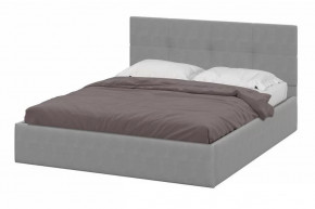 Кровать двойная №4 с основанием, Серый в Тюмени - mebel-tymen.ru | фото