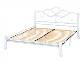 Кровать двойная 42.50 Антея Металл белый в Тюмени - mebel-tymen.ru | фото