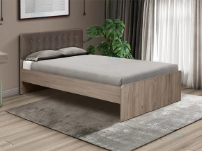 Кровать двойная №6 c мягкой головной спинкой в Тюмени - mebel-tymen.ru | фото